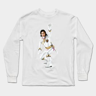 Power Rangers Wild Force White Long Sleeve T-Shirt